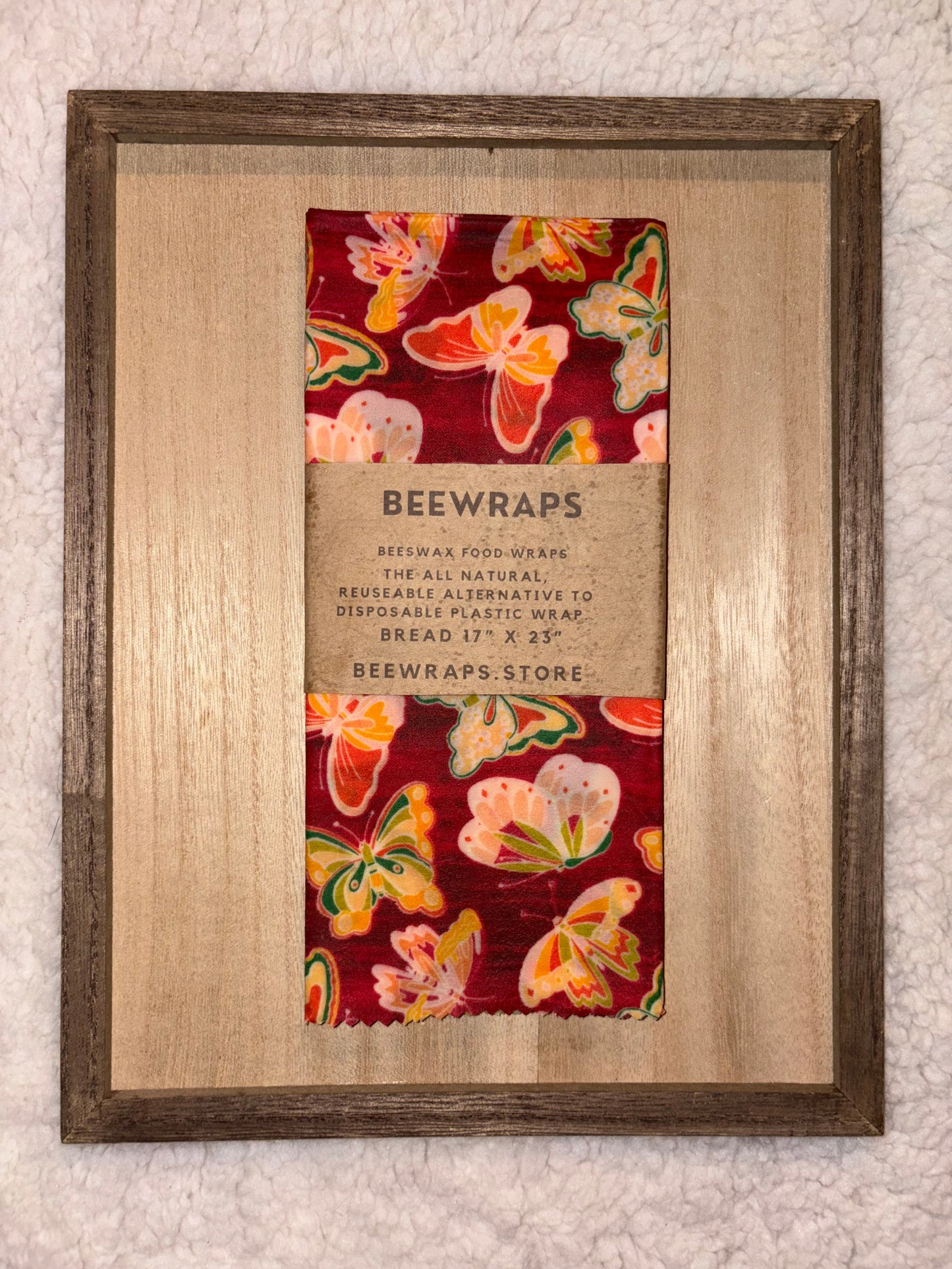 Beeswax Bread Food Wrap Single 17” x 23”