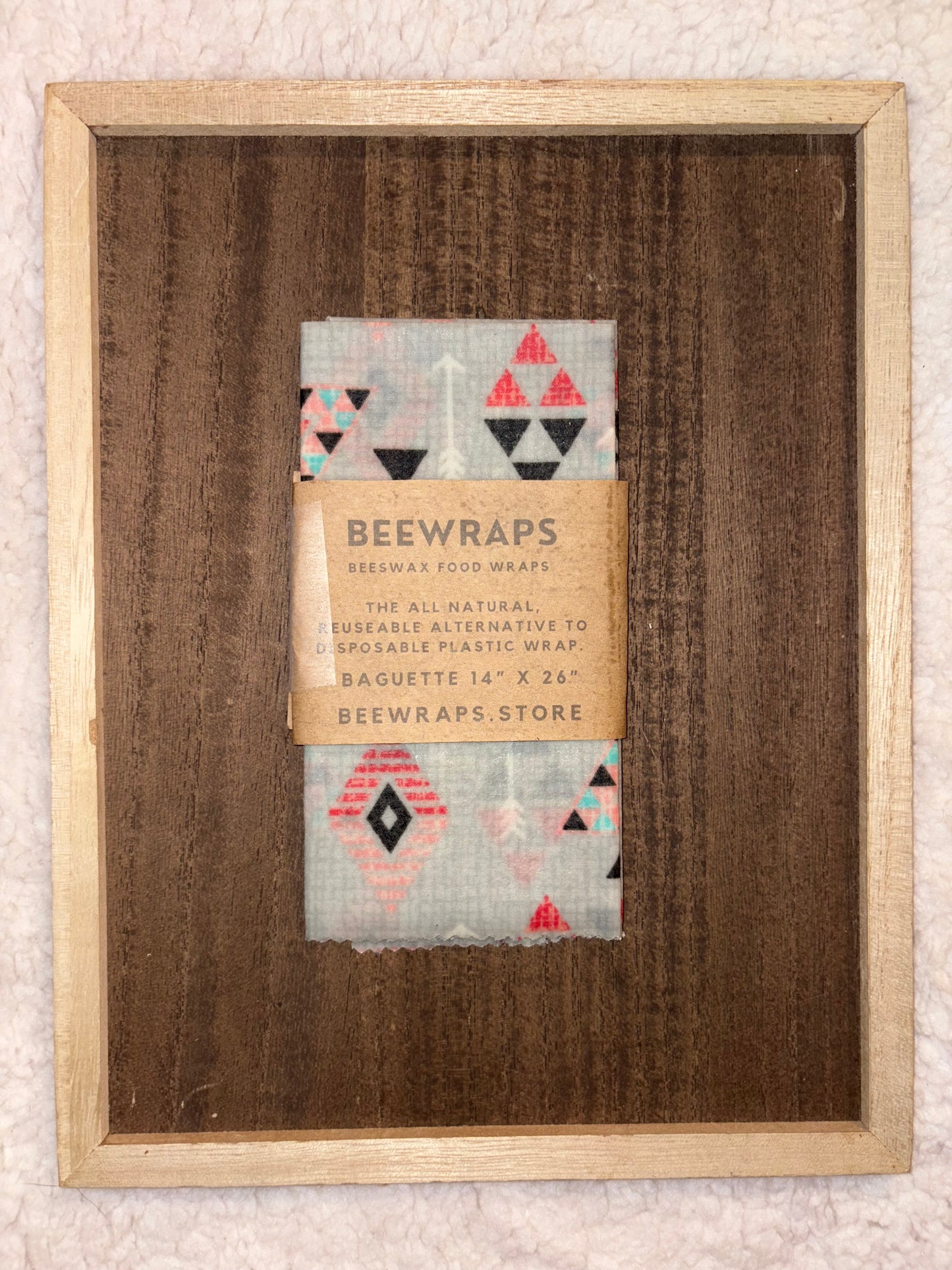Beeswax Baguette Food Wrap Single 14” x 26”