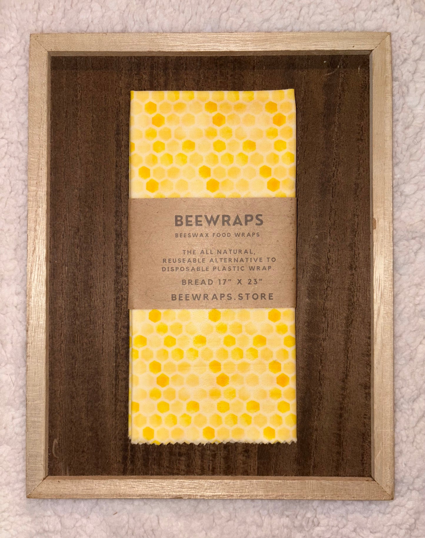 Beeswax Bread Food Wrap Single 17” x 23”
