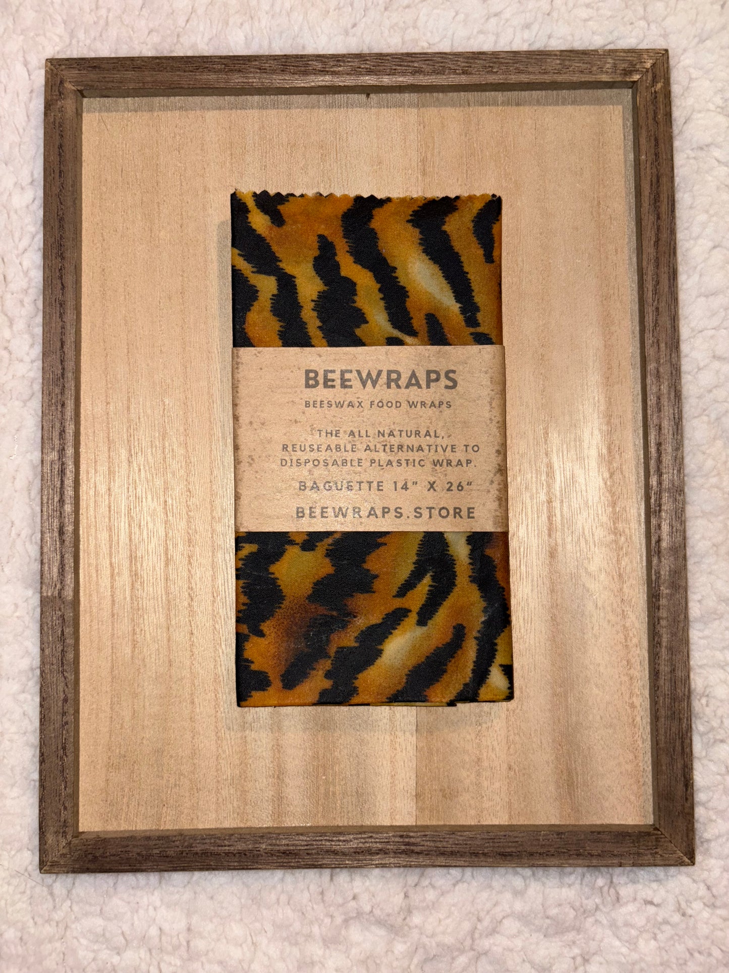 Beeswax Baguette Food Wrap Single 14” x 26”