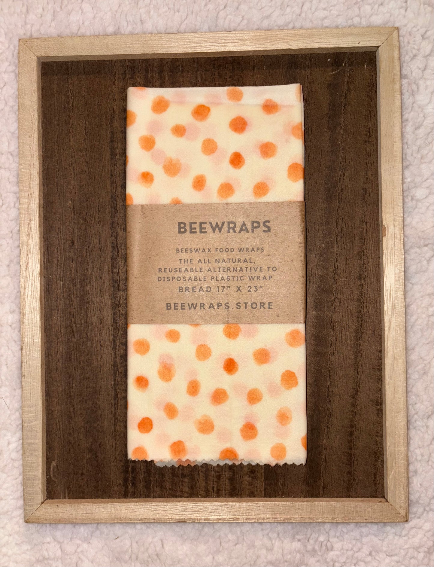 Beeswax Bread Food Wrap Single 17” x 23”