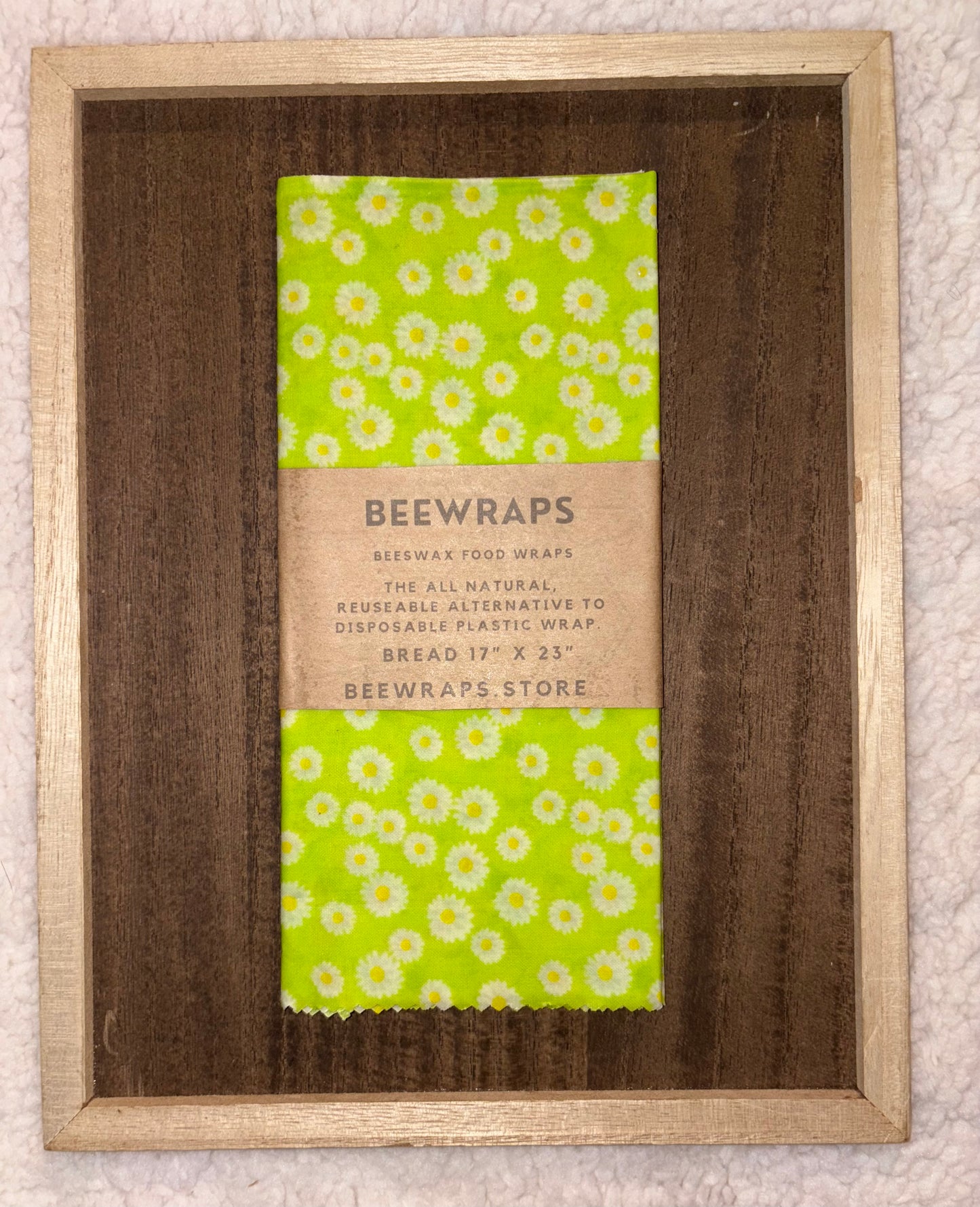 Beeswax Bread Food Wrap Single 17” x 23”