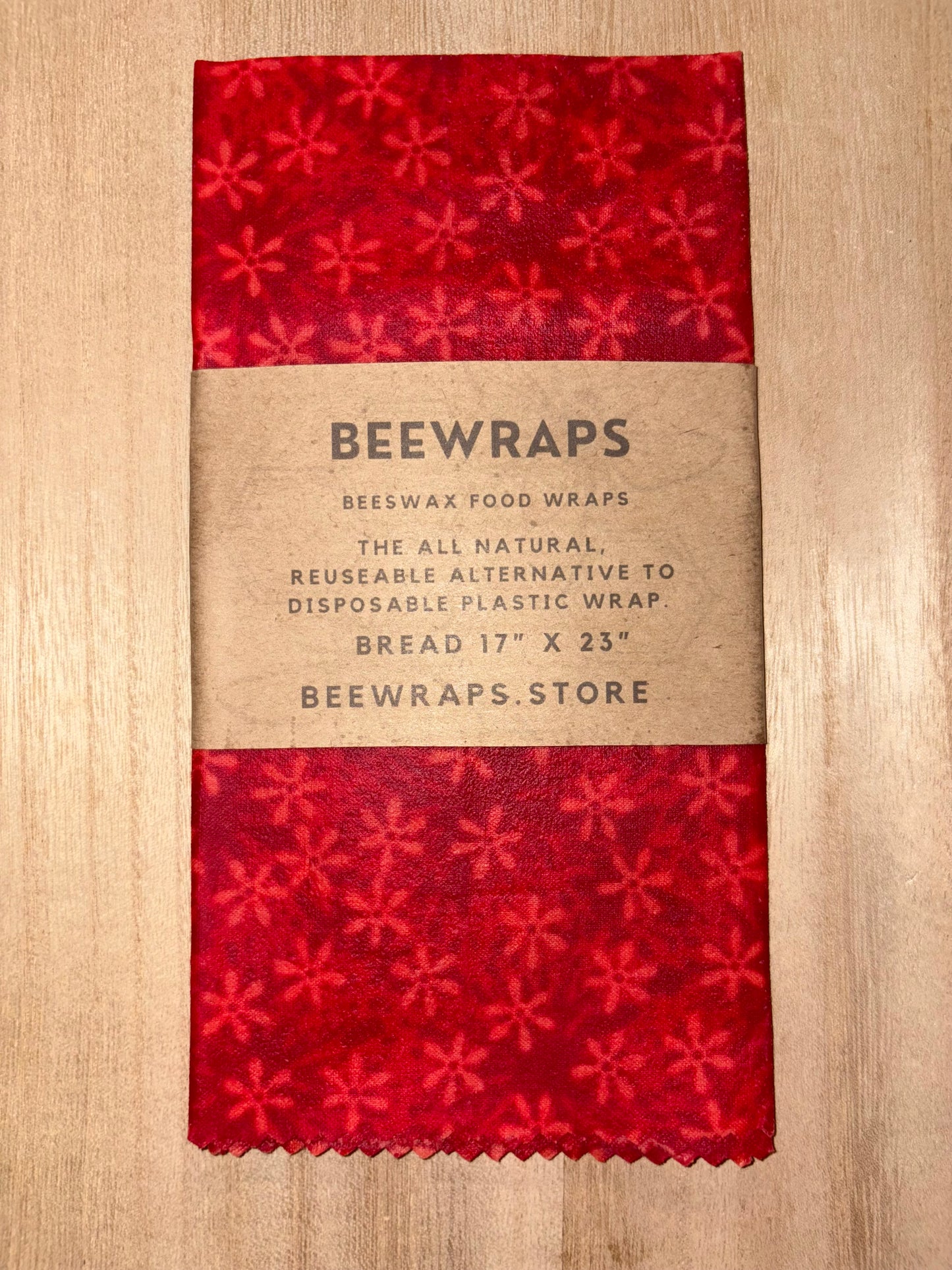 Beeswax Bread Food Wrap Single 17” x 23”