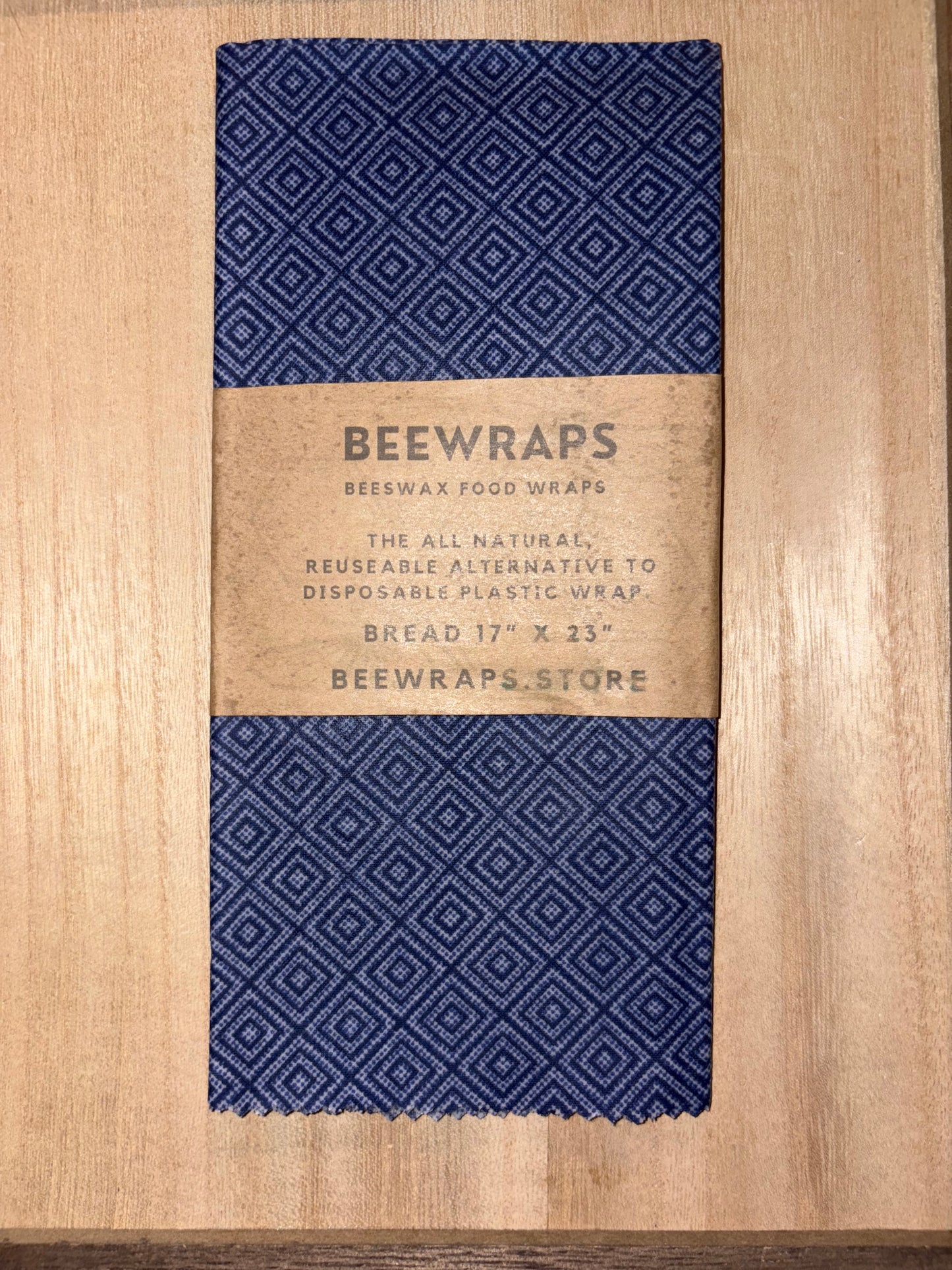 Beeswax Bread Food Wrap Single 17” x 23”