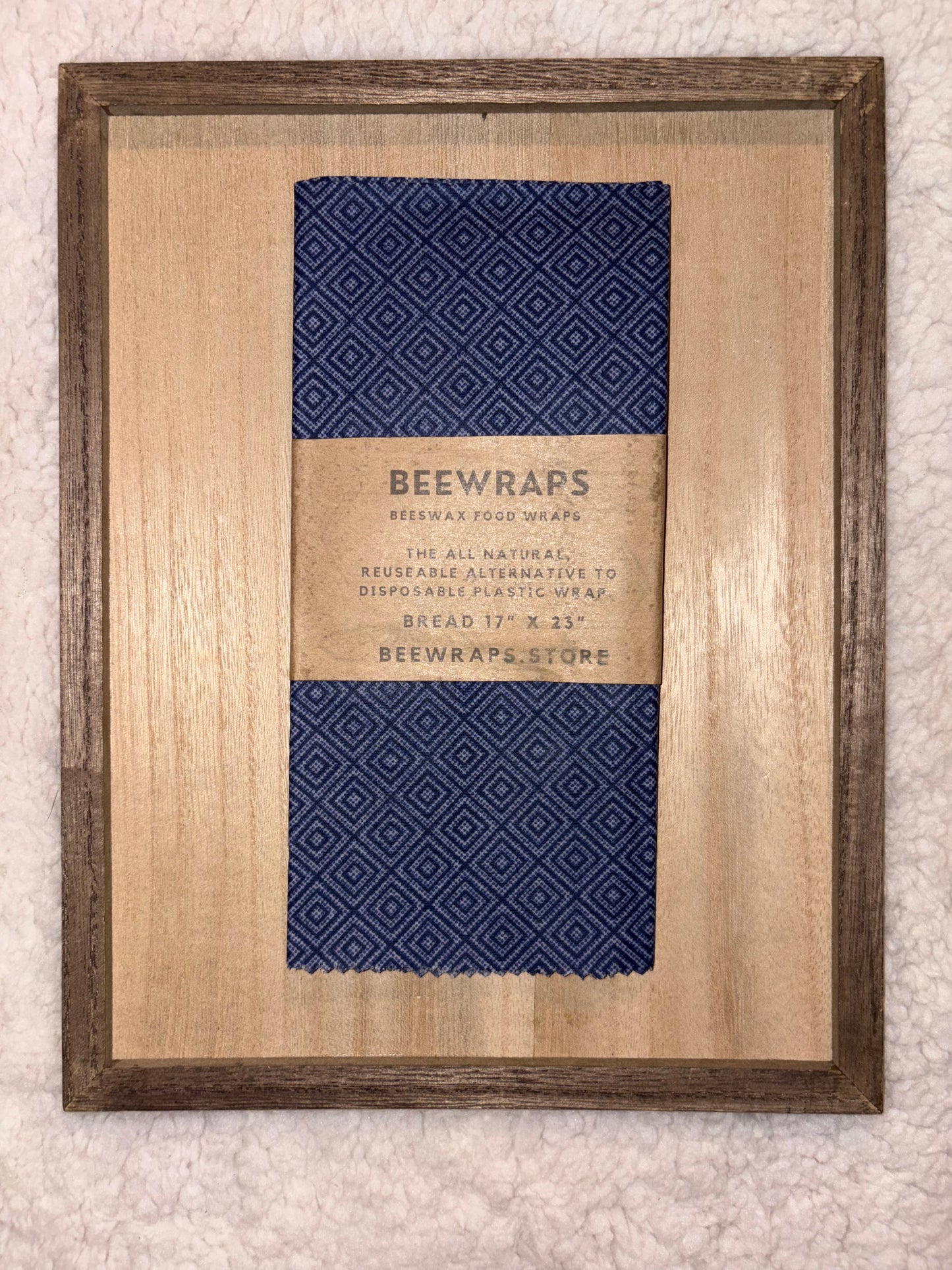 Beeswax Bread Food Wrap Single 17” x 23”