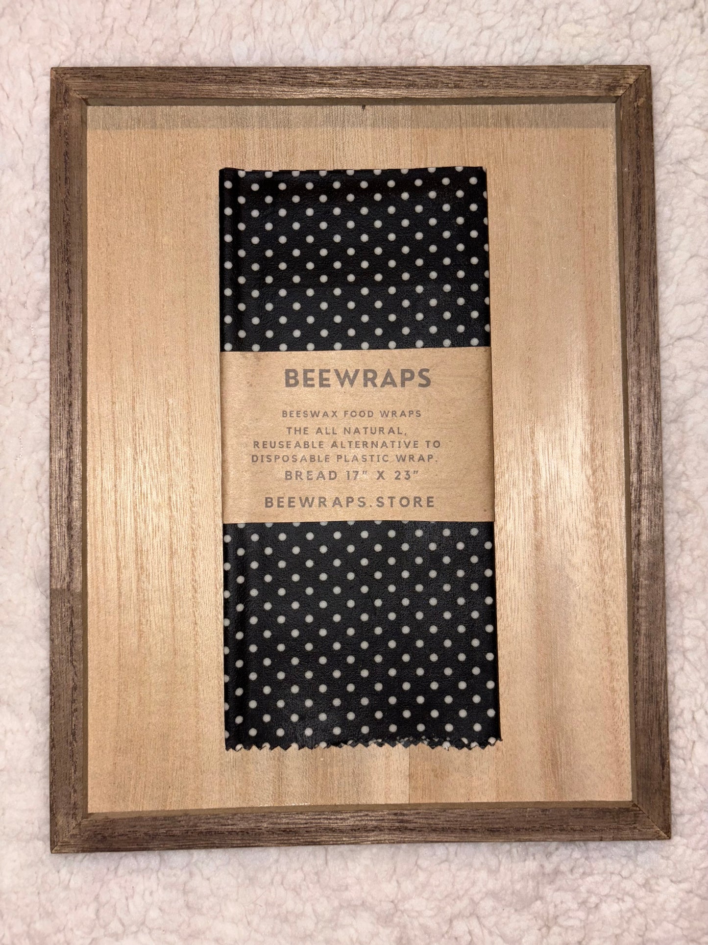 Beeswax Bread Food Wrap Single 17” x 23”