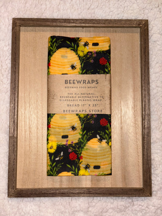 Beeswax Bread Food Wrap Single 17” x 23”