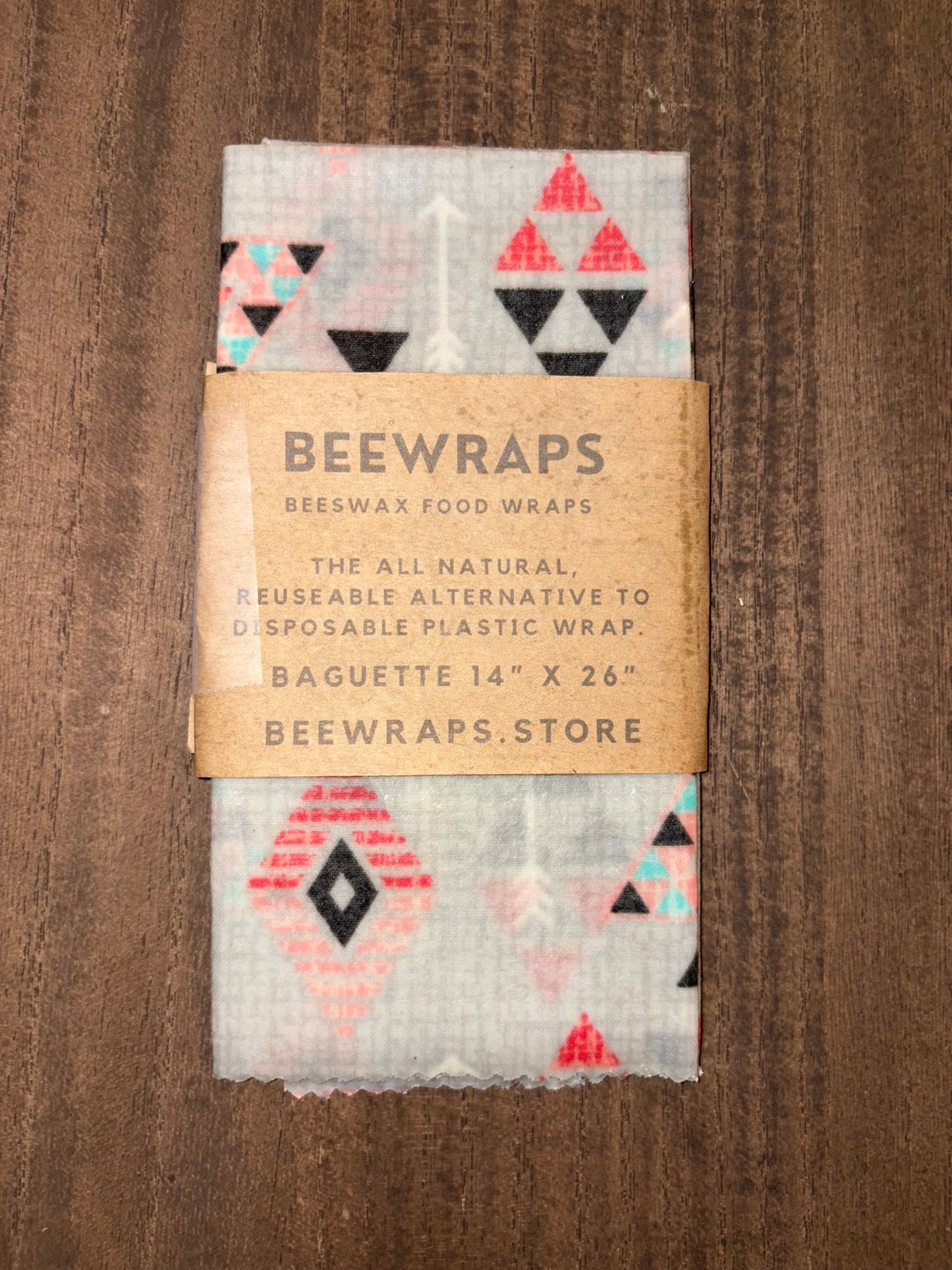 Beeswax Baguette Food Wrap Single 14” x 26”