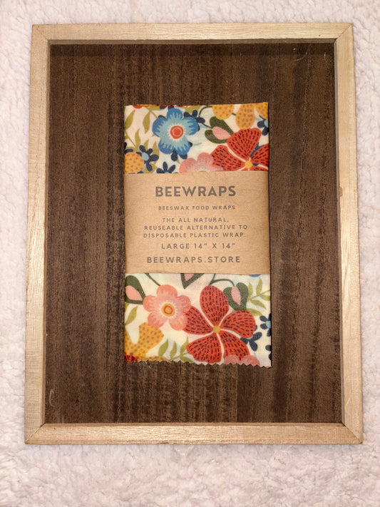 Beeswax Food Wrap Single Large  14” x 14”