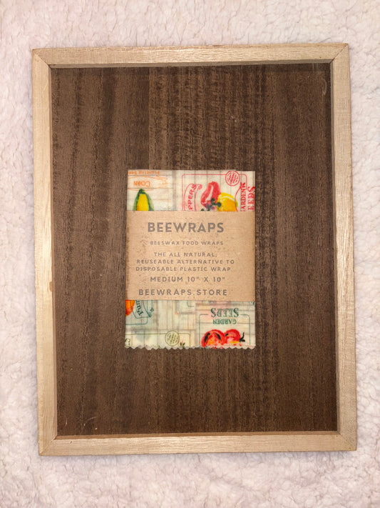 Beeswax Food Wrap Single Medium 10” x 10”