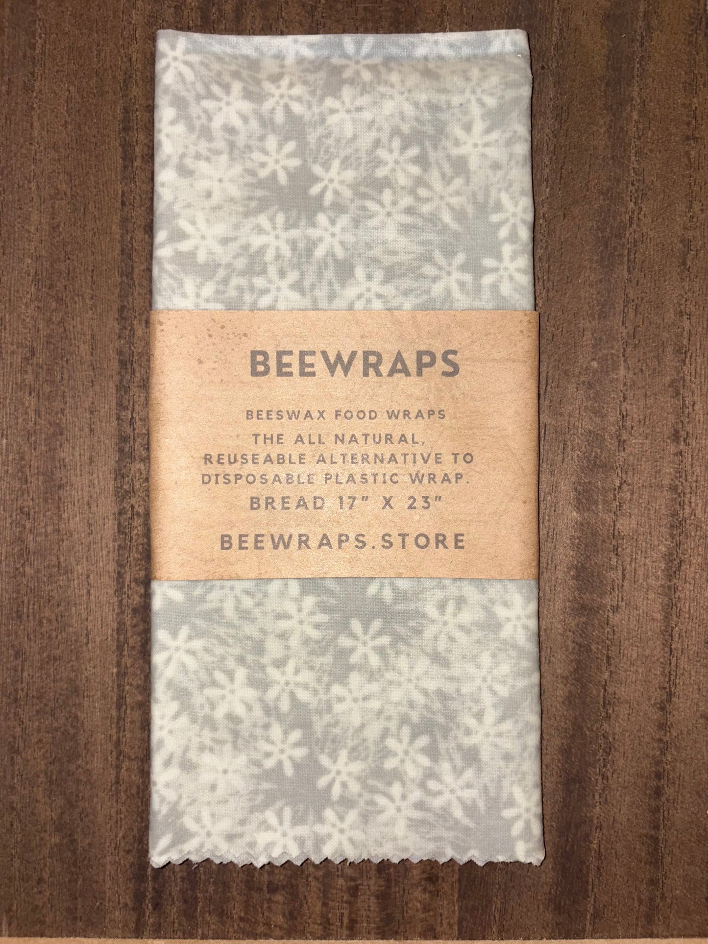 Beeswax Bread Food Wrap Single 17” x 23”