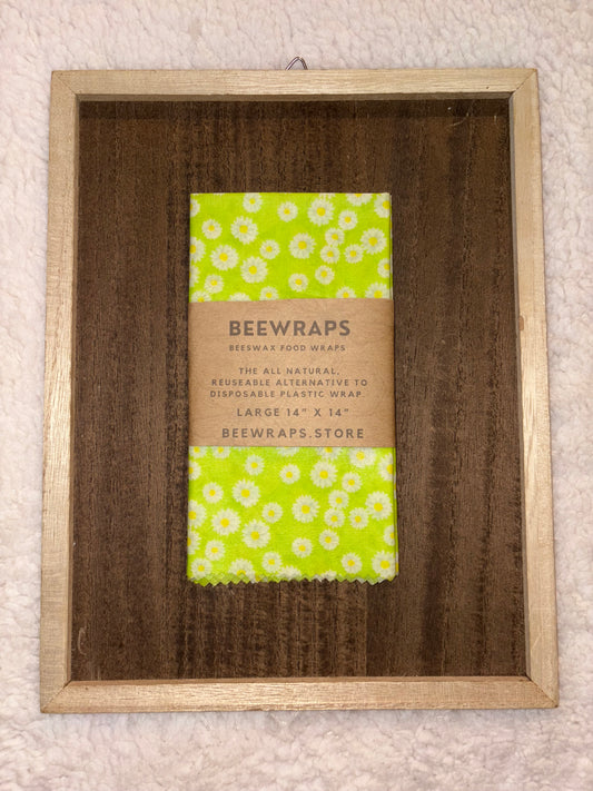Beeswax Food Wrap Single Large  14” x 14”