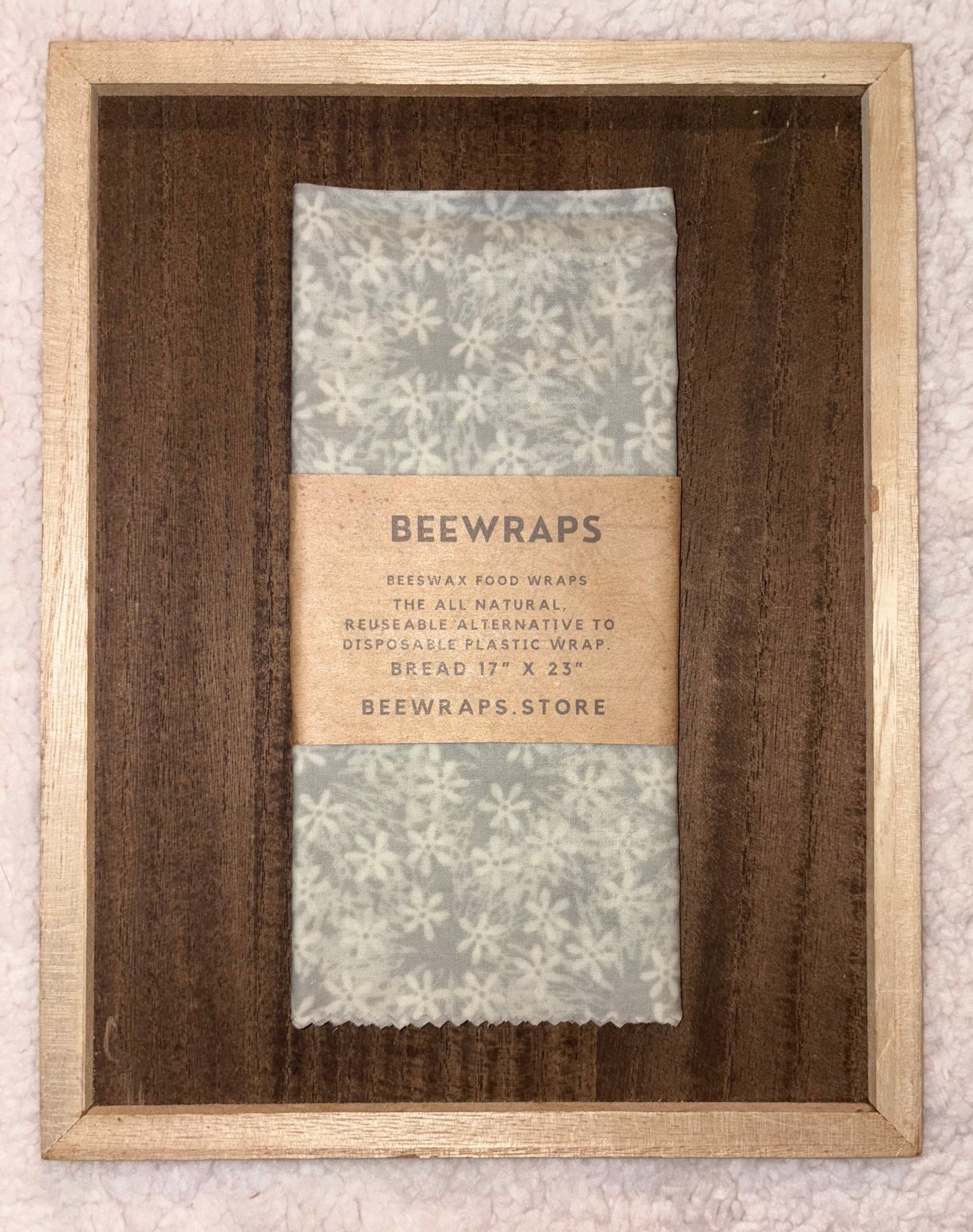 Beeswax Bread Food Wrap Single 17” x 23”